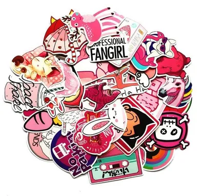 Image de Autocollants, lot de 50 - Mignons