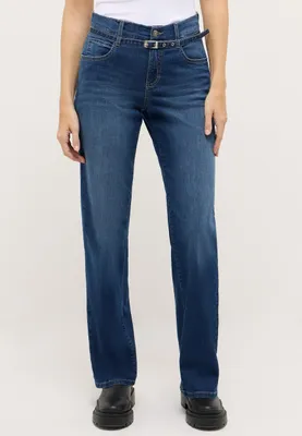 Produktbild von ANGELS 332256530 Damen Jeans Liz City Wide Leg - Dunkelblau