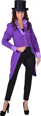 Produktbild von M217183-XXL lila Damen Party Theater Frack Cabaret Gr.XXL