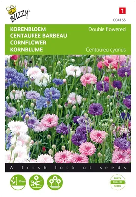 Produktbild von Kornblume Gefüllte Mischung | Kornblumensamen von Buzzy Seeds