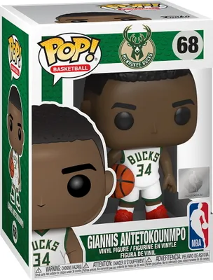 Produktbild von NBA Milwaukee Bucks - Giannis Antetokounmpo 68 - Funko Pop! - Vinyl Figur