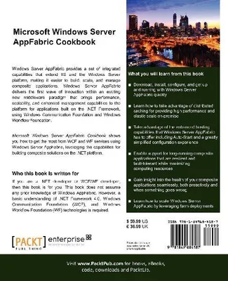 Produktbild von Microsoft Windows Server Appfabric Cookbook