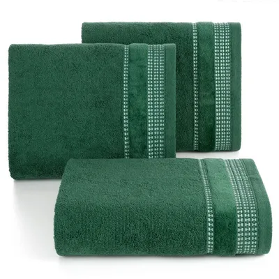 Produktbild von Eurofirany 396940, Grün, Muster, Baumwolle, Polyester, 30 x 50 cm, 75 g