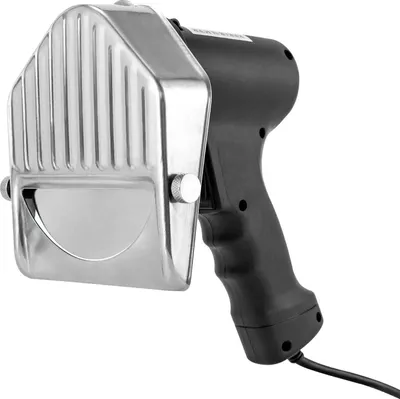 Image de Trancheuse électrique - Trancheuse à viande - Épaisseur de coupe réglable de 0 à 10 mm - Lame en acier inoxydable - Poignée ergonomique - Haute efficacité