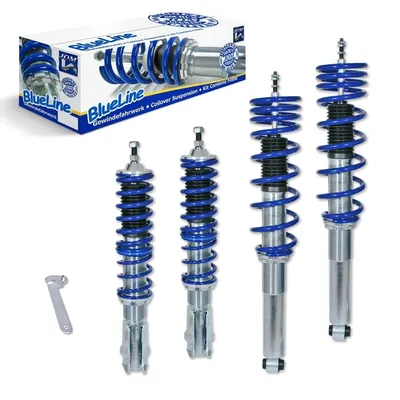 Produktbild von BlueLine Gewindefahrwerk passend für VW Passat 35i Limo und Variant 1.6, 1.8, 2.0, 2.0 16V, 1.6TD, 1.9D, VR6 Baujahr 09.1987 - 02.1997