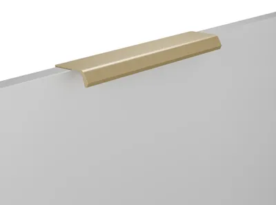 Image de Poignée pour meubles en zamac Entraxe 160mm finition Laiton Galver