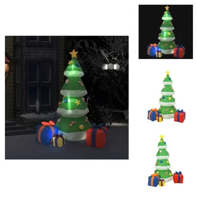 Imagen del producto de vidaXL Árbol de Navidad LED, decoración navideña para interior y exterior, 240 cm - Iluminación navideña