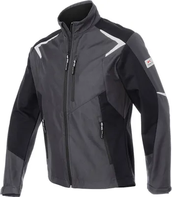 Produktbild von Kübler Bodyforce Softshell Jacke anthrazit/schwarz Gr. XS