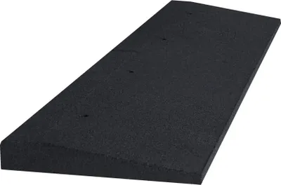Produktbild von Universal Rampe 60mm hoch, Bordsteinrampe 1000 x 250 x 60 mm schwarz