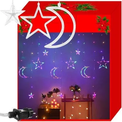 Obrázok produktu pre Svetelný záves 138LED - viacfarebný 31V KŚ11328