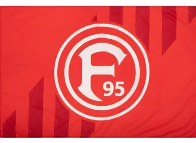 Produktbild von Fortuna Düsseldorf Fahne "Logo"
