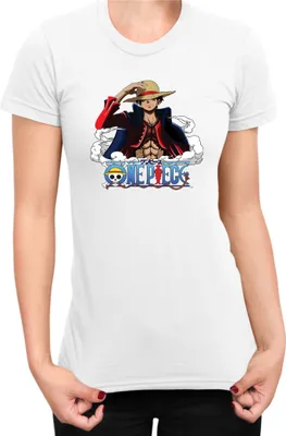 Immagine prodotto di Maglietta da donna Japan Anime Manga One Manga Piece Anime Luffy 06 Cool Luffy, Lady S , Blanc