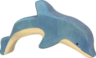 Immagine prodotto di Holztiger 80198 Delfino che salta, blu