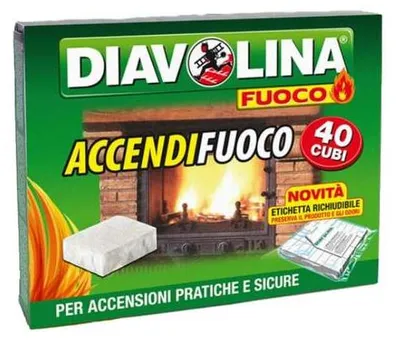 Immagine prodotto di ACCENDIFUOCO 'DIAVOLINA' 40 cubi