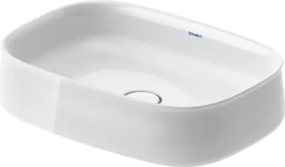 Produktbild von Duravit Zencha Aufsatzbecken 550 mm, ohne Hahnloch, 2373550079