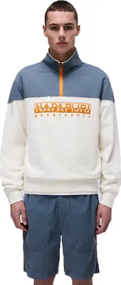 Produktbild von Napapijri Herren Half-Zip Sweater Saturnia white whisper XL