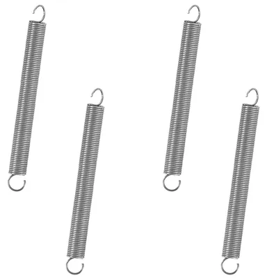 Zugfedern mit Haken, Edelstahl, 30 mm, 20 Stück