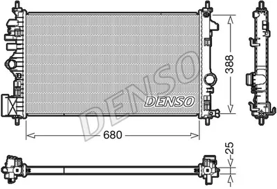 Produktbild von DENSO DRM20109 Kühler Wasserkühler Motorkühler für OPEL INSIGNIA Caravan INSIGNIA INSIGNIA Stufenheck INSIGNIA A Country Tourer (G09) für CHEVROLET