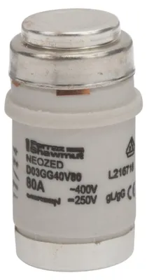 Produktbild von Mersen NEOZED-Sicherungseinsatz 1702.08 D03 80A400V/-250V gG