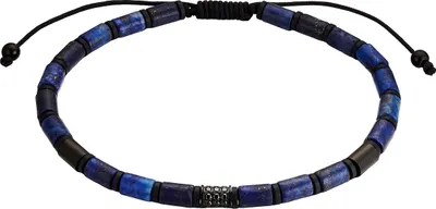 Produktbild von True Rebels Armband Edelstahl Hämatit Lapislazuli 50060256