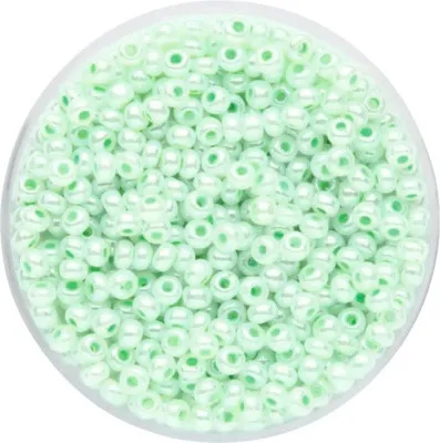 Produktbild von Rocailles Wachs türkis 2,6 mm 17 g