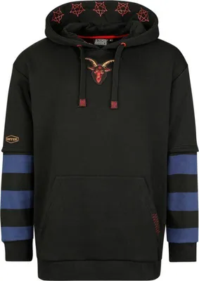 Produktbild von Steven Rhodes Kapuzenpullover Herren The Morning Ritual - Oversize blau/schwarz M