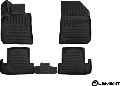 Zdjęcie produktu dla Gumowe dywaniki samochodowe Peugeot 308 2013-2021 (hatchback)
