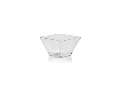 Produktbild von Fingerfood-Schale eckig, klar 11 x 11 x 7 cm - 500 ml [20 Stück]