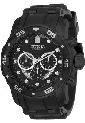 Zdjęcie produktu dla Invicta Pro Diver - SCUBA 21930 Zegarek Męski - Mechanizm Kwarcowy - Stal Nierdzewna z Czarną Tarcza - 48 mm