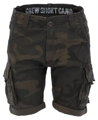 Produktbild von ALPHA INDUSTRIES Herren Crew Short Camo