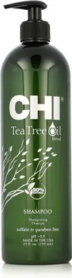 Produktbild von CHI Tea Tree Oil, 739 ml, Shampoo, Nicht-professionell, Frauen, Alle Haare, Alle Farben