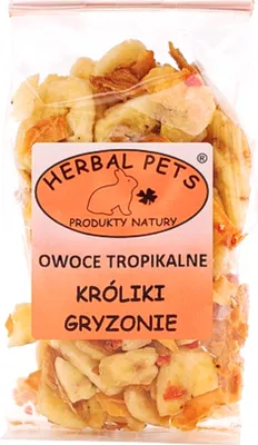 Image de Fruits Tropicaux - Friandise Naturelle Pour Lapins Et Rongeurs 75G