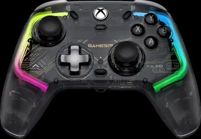 Produktbild von GameSir Kaleid, Gamepad, Xbox One, Xbox Series S, Xbox Series X, D-Pad, Menü-Taste, Microphone mute button, Modus-Taste, Analog / Digital, RGB, Kabelgebunden