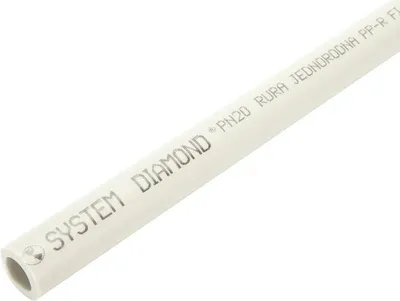 Productafbeelding van PP-R homogeen buis, 4 meter, PN20, 25 x 2,2 mm - stuk - D PP 664694K