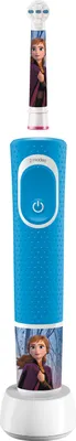 Produktbild von Oral-B Kids Frozen Elektrische Kinderzahnbürste, Kind, Rotierende-vibrierende Zahnbürste, Tägliche Pflege, Mehrfarbig, 2 min, 3 Jahr(e)