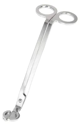 Kerzendocht-Trimmer aus Edelstahl, 180 x 57 mm, Roségold