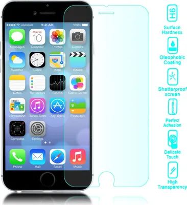 Obrázek produktu pro NALIA ochranné sklo pro Apple iPhone 6 Plus / 6S Plus, 9H skleněná fólie na displej