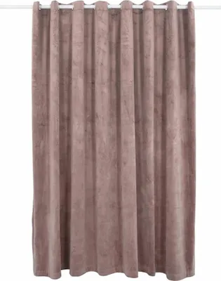 Produktbild von vidaXL Verdunkelungsvorhang mit Metallösen Samt Antik-Rosa 290x245 cm