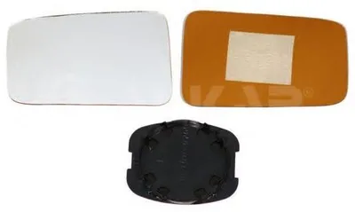 Produktbild von ALKAR Spiegelglas Außenspiegel Links passend für PEUGEOT 405 II (4B) Konvex 6401288