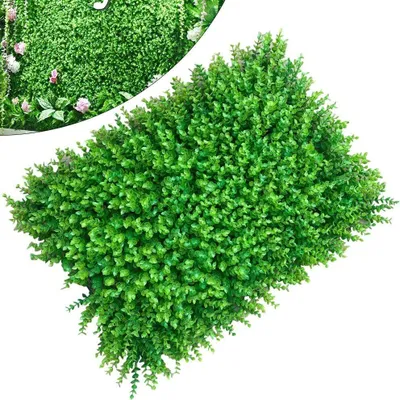 Zdjęcie produktu dla 12 sztuk Sztuczny żywopłot Roślina Ściana Ekran prywatności Sztuczne rośliny Dekoracja ścienna Tło Ściana Sztuczny panel 40 * 60 cm Sztuczny panel ścienny