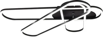 Produktbild von NÄVE LED-Deckenleuchte 1405822, 48W, 7200lm, CCT, schwarz
