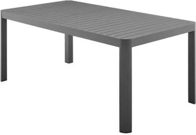 Obrázok produktu pre Jednostranne rozkladací záhradný stôl - hliník - 180/240 x 100 x 76 cm