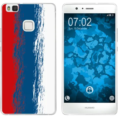 Produktbild von PhoneNatic Case kompatibel mit Huawei P9 Lite Silikon-Hülle WM Russland M9