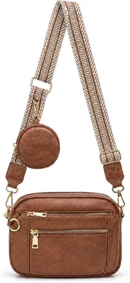 Immagine prodotto di Borsa a tracolla da donna, piccola, pratica, con tracolla regolabile, ideale per l'uso quotidiano