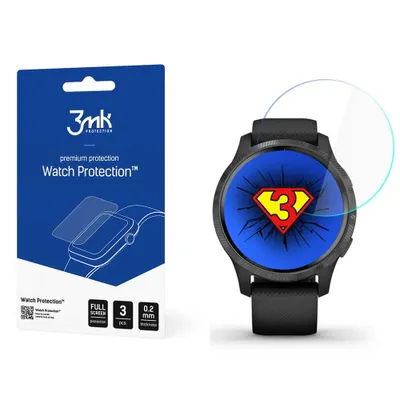 Produktbild von 3mk Display Schutzfolie Watch Protection für Garmin Venu 2 0,2mm (3 Stück)