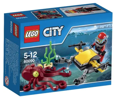 Image de Lego 60090 City - Scooter de plongée en eaux profondes