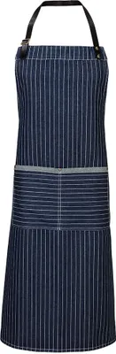 Produktbild von Latzschürze, B 100 x L 75 cm, Fb. royal blue stripe