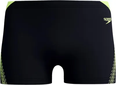 Produktbild von SPEEDO ENDURANCE+ Hyperboom Splice Badehose Herren Schwarz/Korallensand Gr. 5