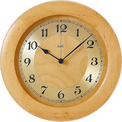 Immagine prodotto di Orologio da parete radiocomandato AMS, movimento radiocomandato, D28x5cm, 5809/16