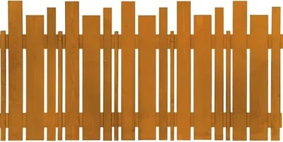 Produktbild von Vorgartenzaun Konsta Various 180 x 90 cm kirschbaumoptik
